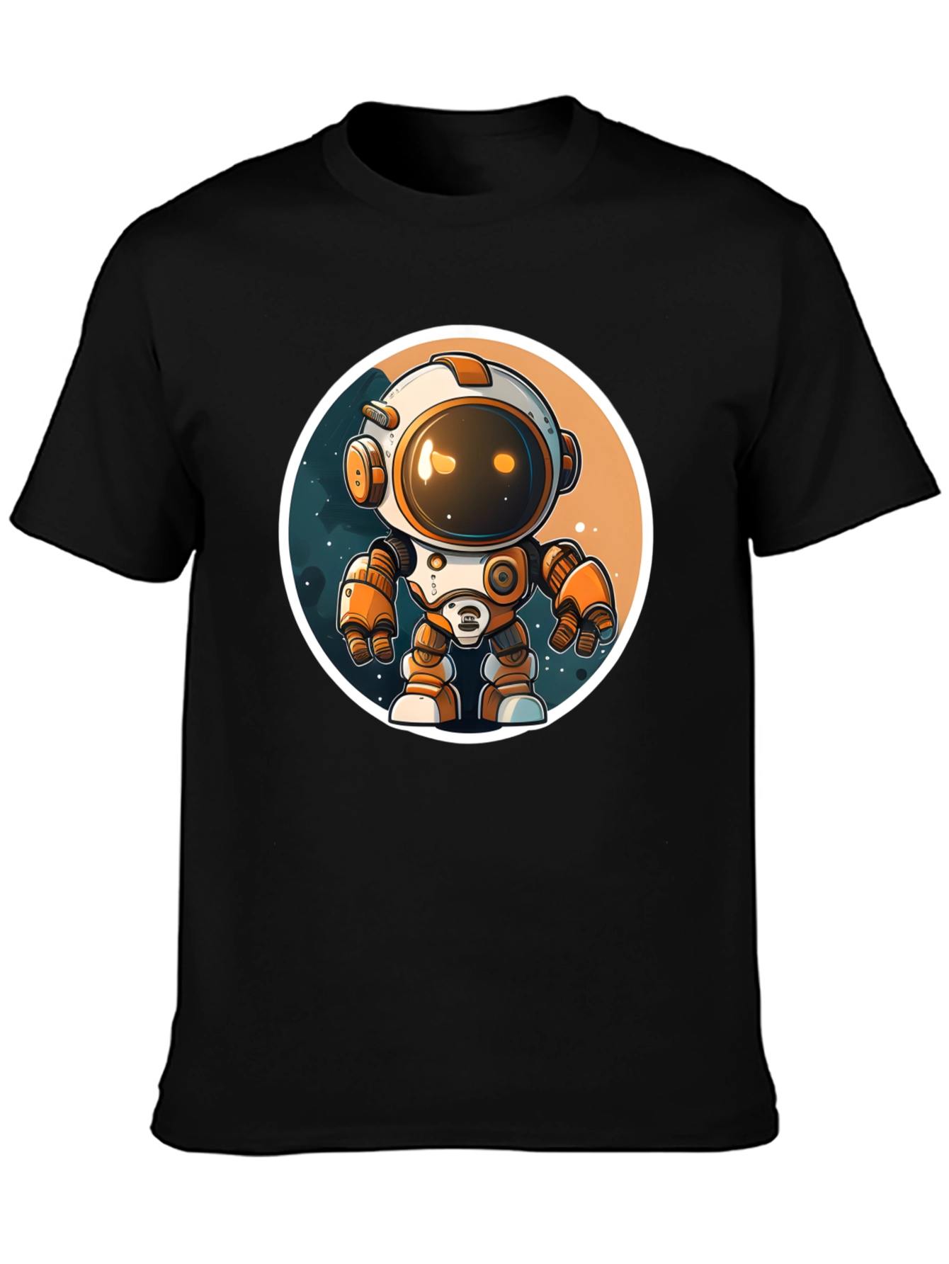 Astronaut Robot Graphic Tee