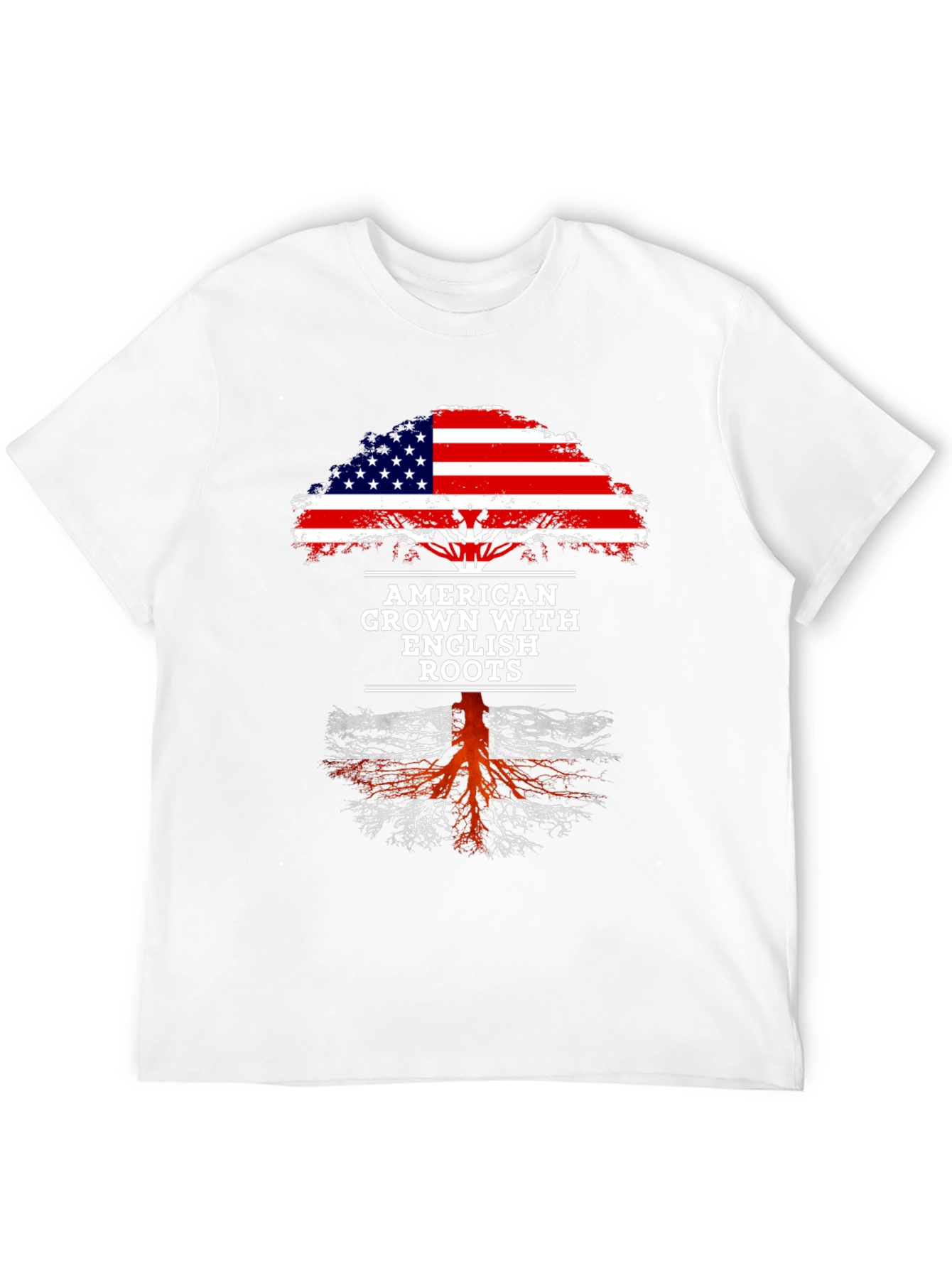 American Grown with English Roots Graphic Tee