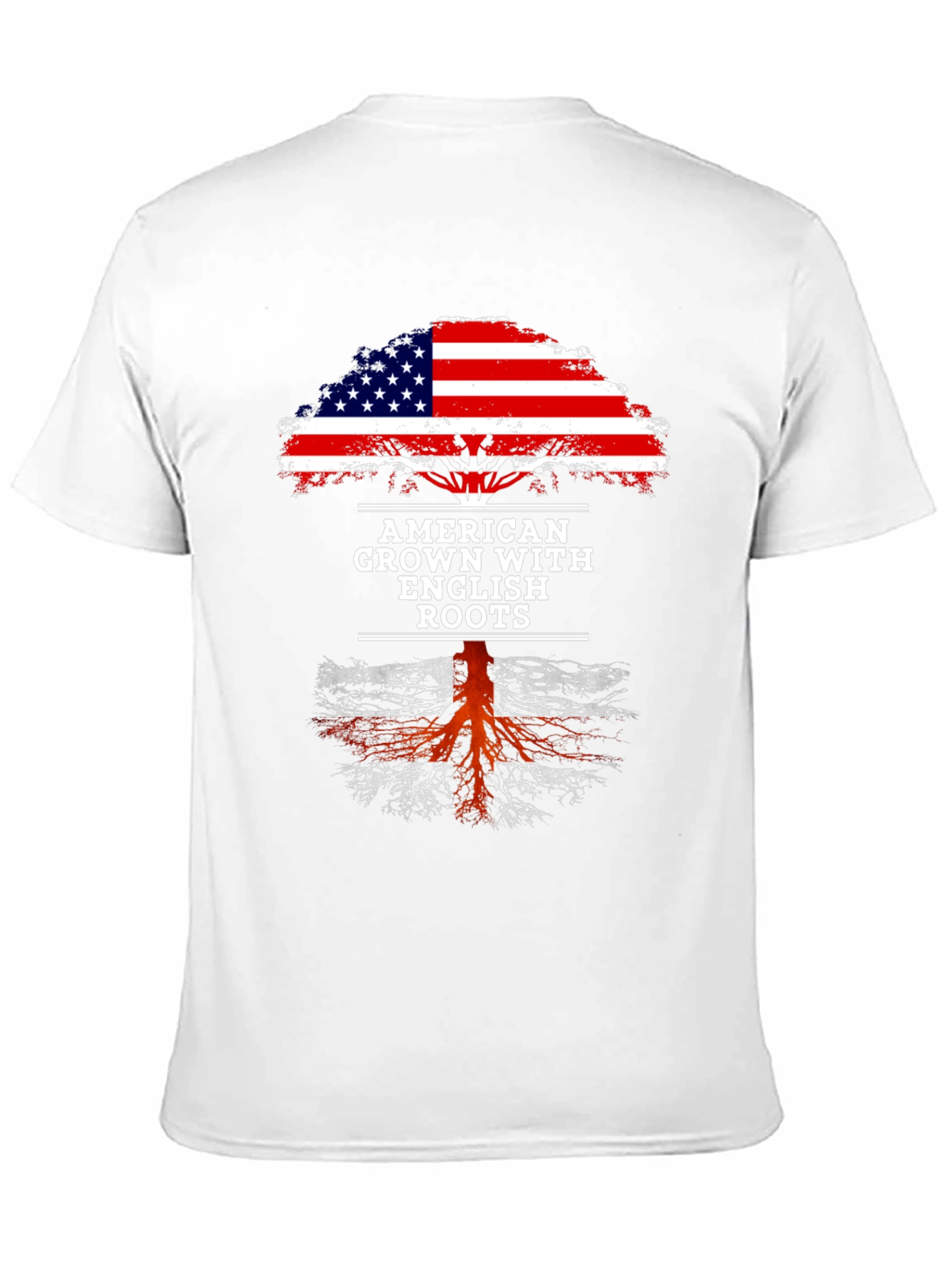 American Grown with English Roots Graphic Tee