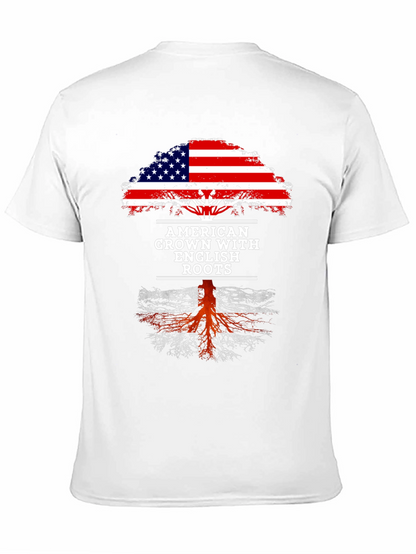American Grown with English Roots Graphic Tee