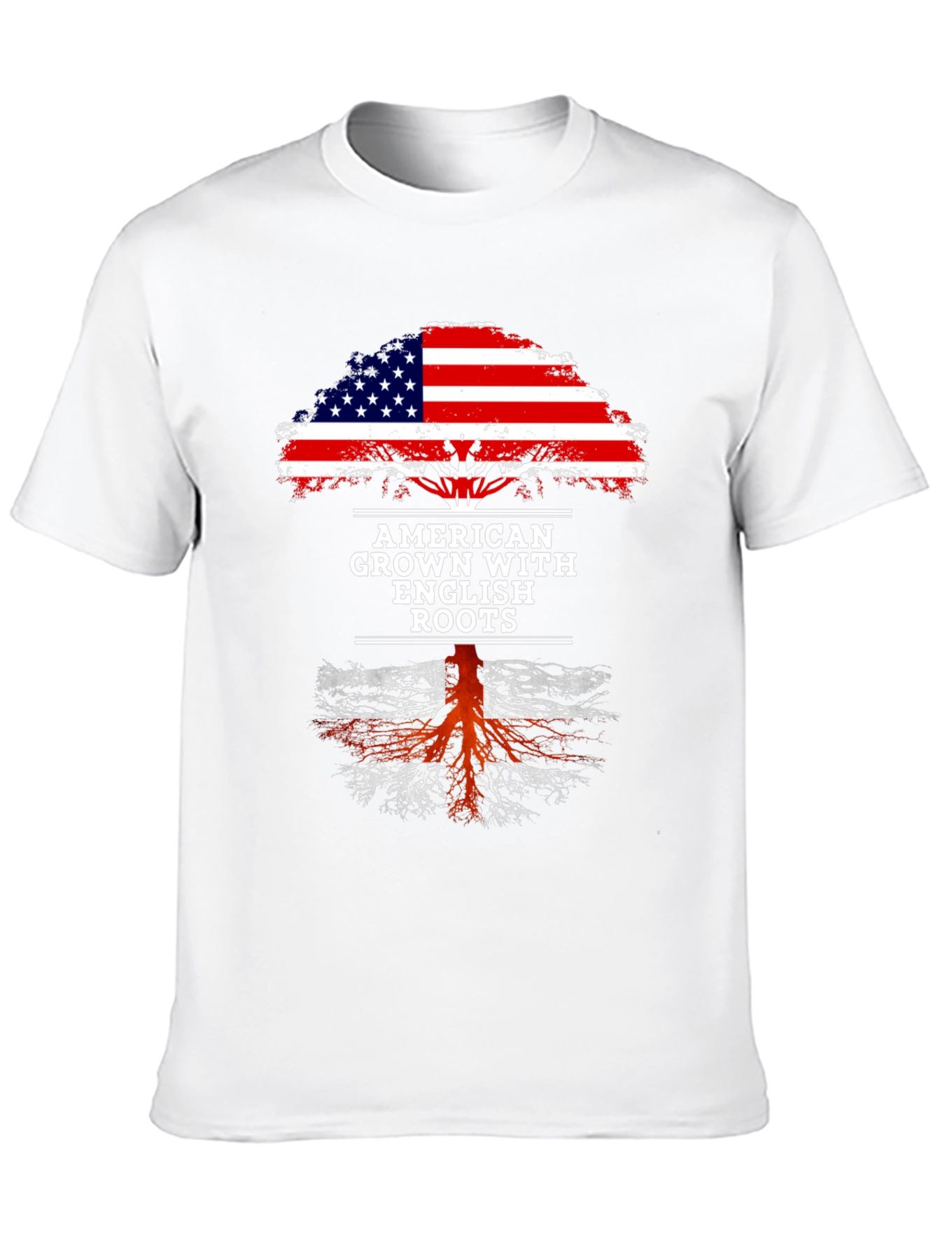 American Grown with English Roots Graphic Tee