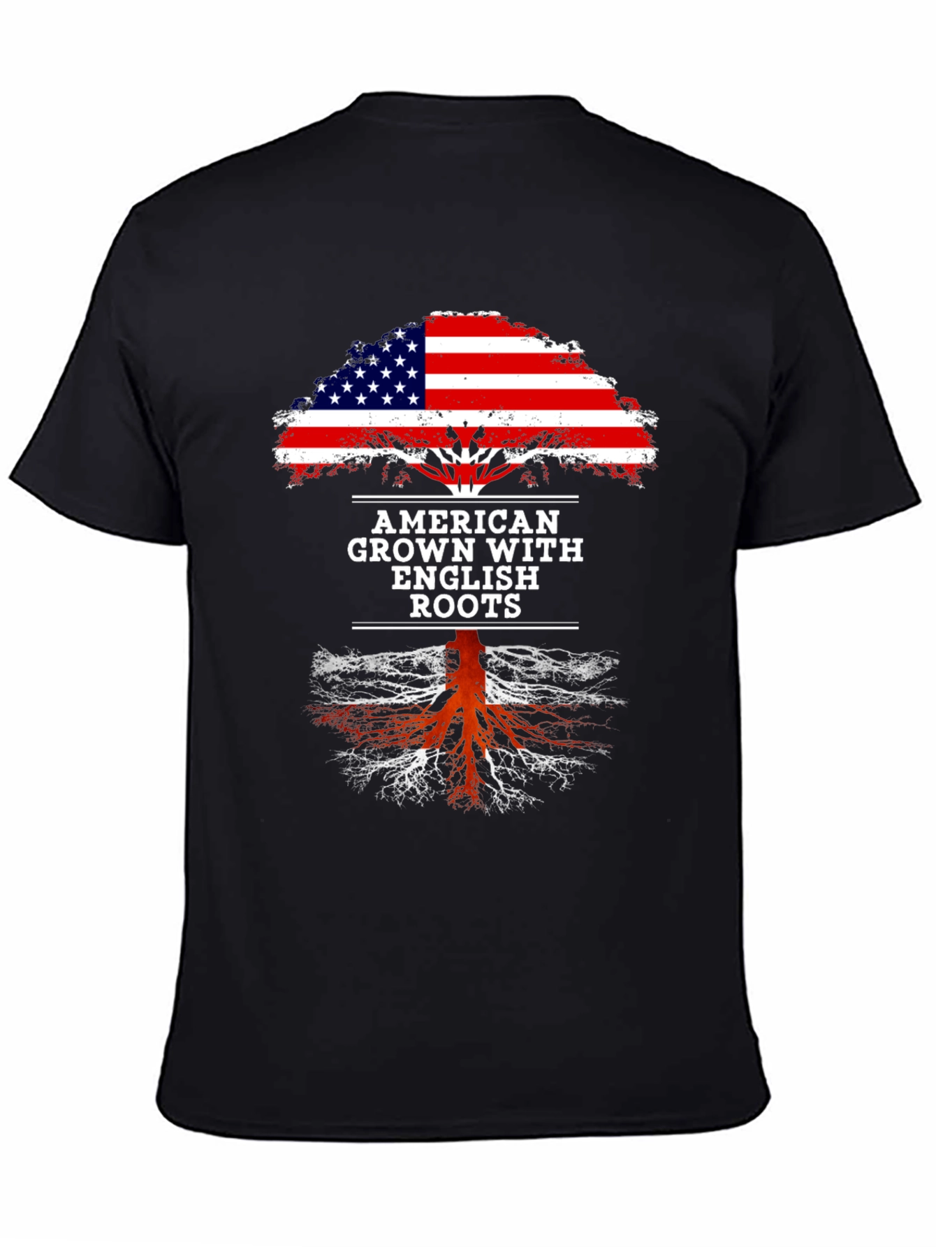 American Grown with English Roots Graphic Tee