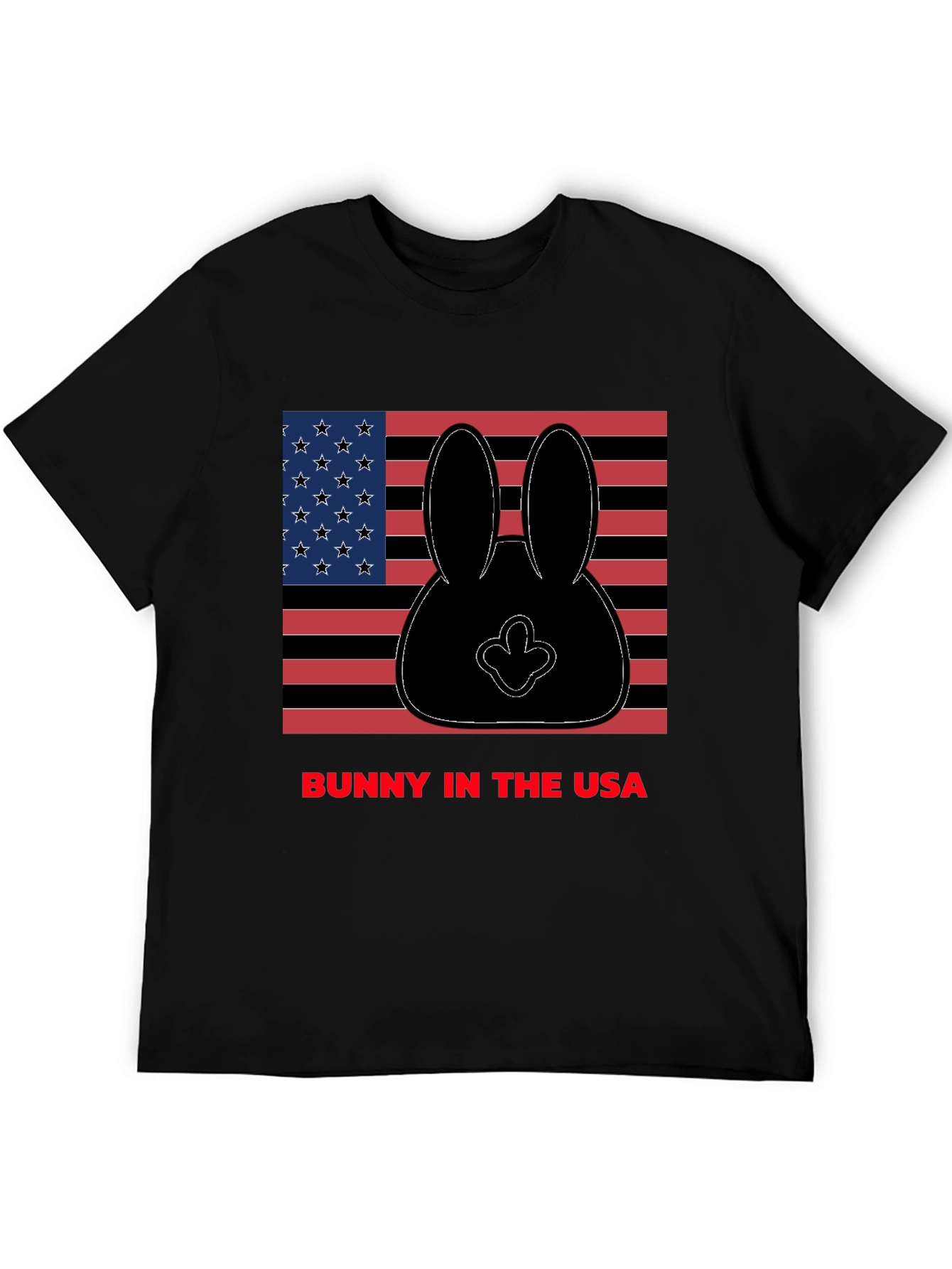 Bunny in the USA Graphic T-Shirt