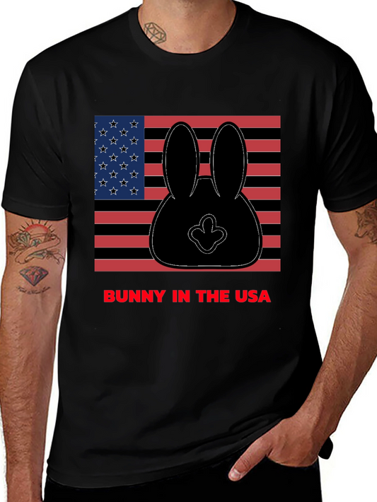 Bunny in the USA Graphic T-Shirt