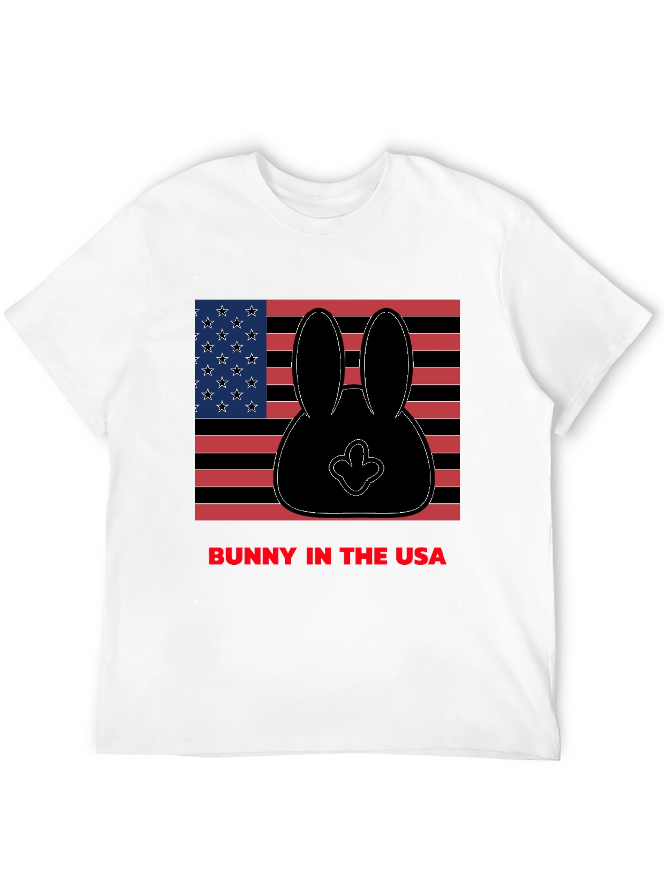 Bunny in the USA Graphic T-Shirt