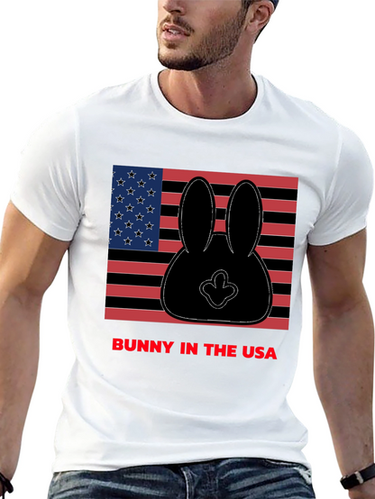 Bunny in the USA Graphic T-Shirt