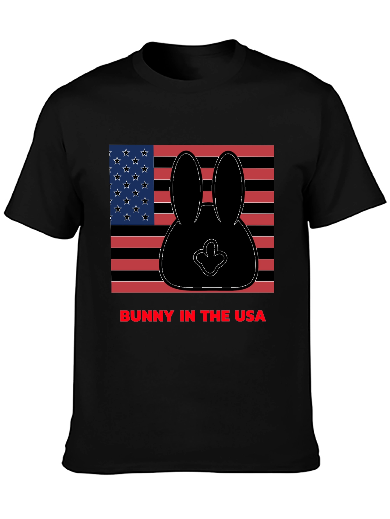 Bunny in the USA Graphic T-Shirt