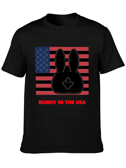 Bunny in the USA Graphic T-Shirt