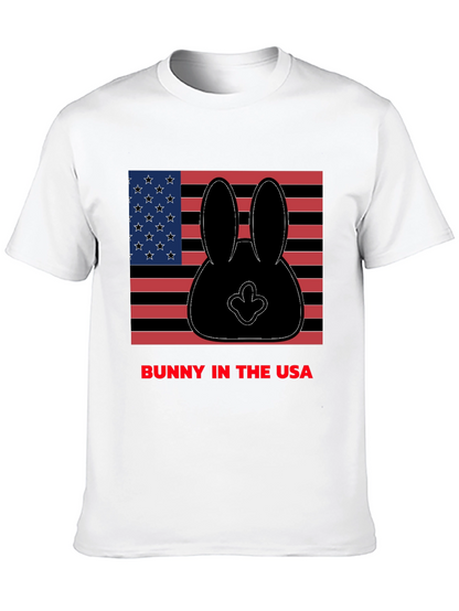 Bunny in the USA Graphic T-Shirt