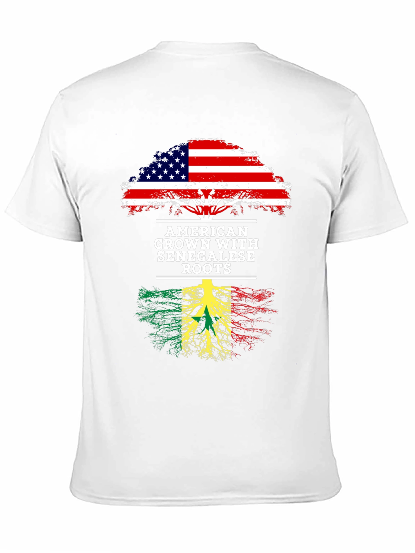 American Grown With Senegalese Roots T-Shirt
