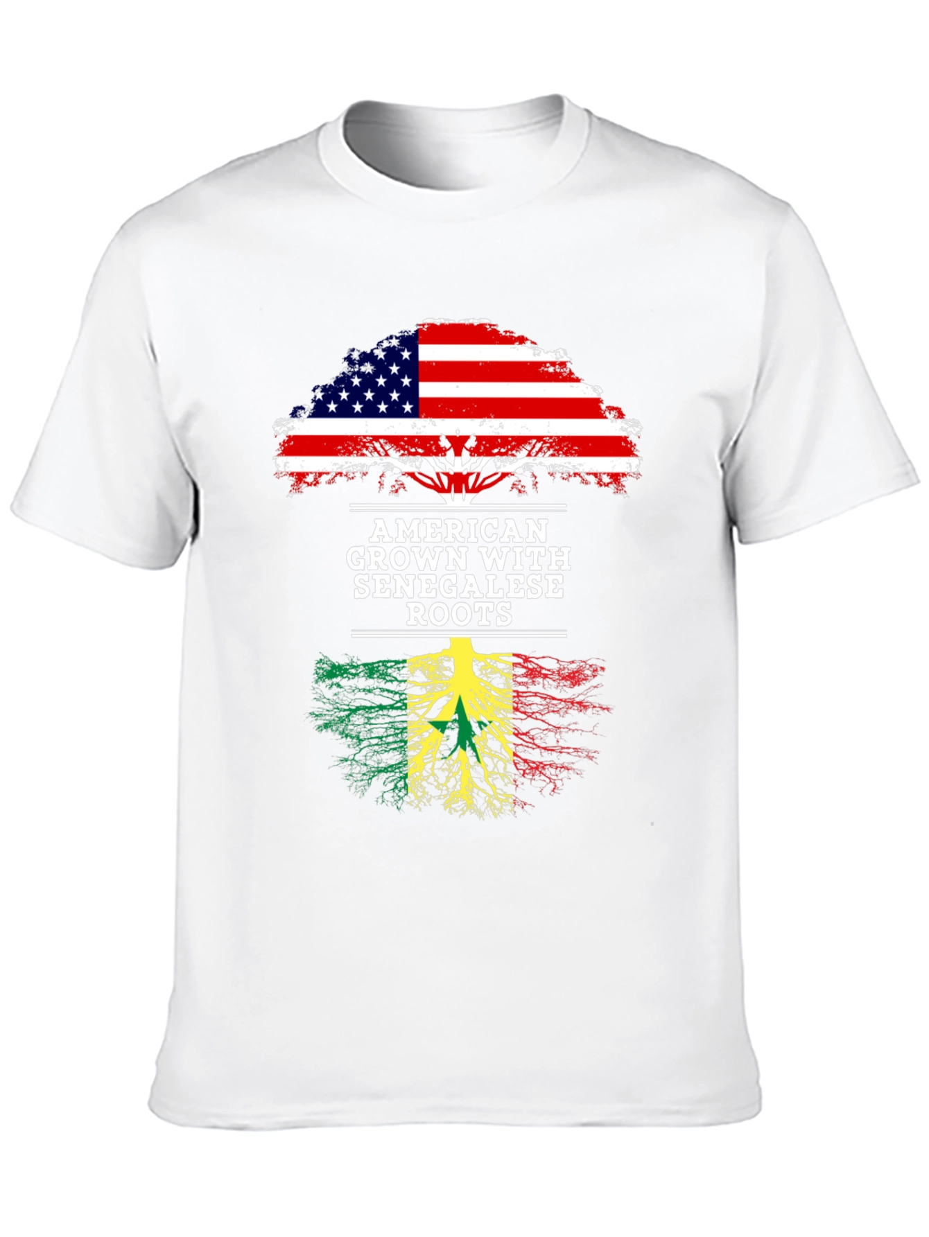 American Grown With Senegalese Roots T-Shirt