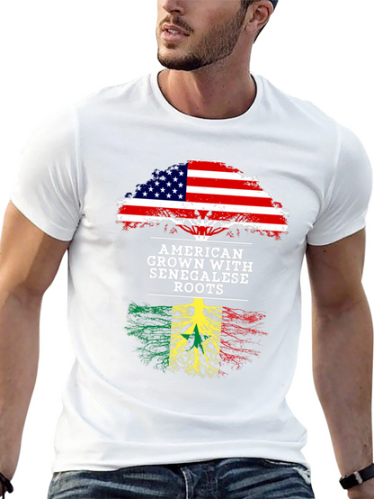 American Grown With Senegalese Roots T-Shirt
