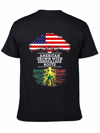 American Grown With Senegalese Roots T-Shirt