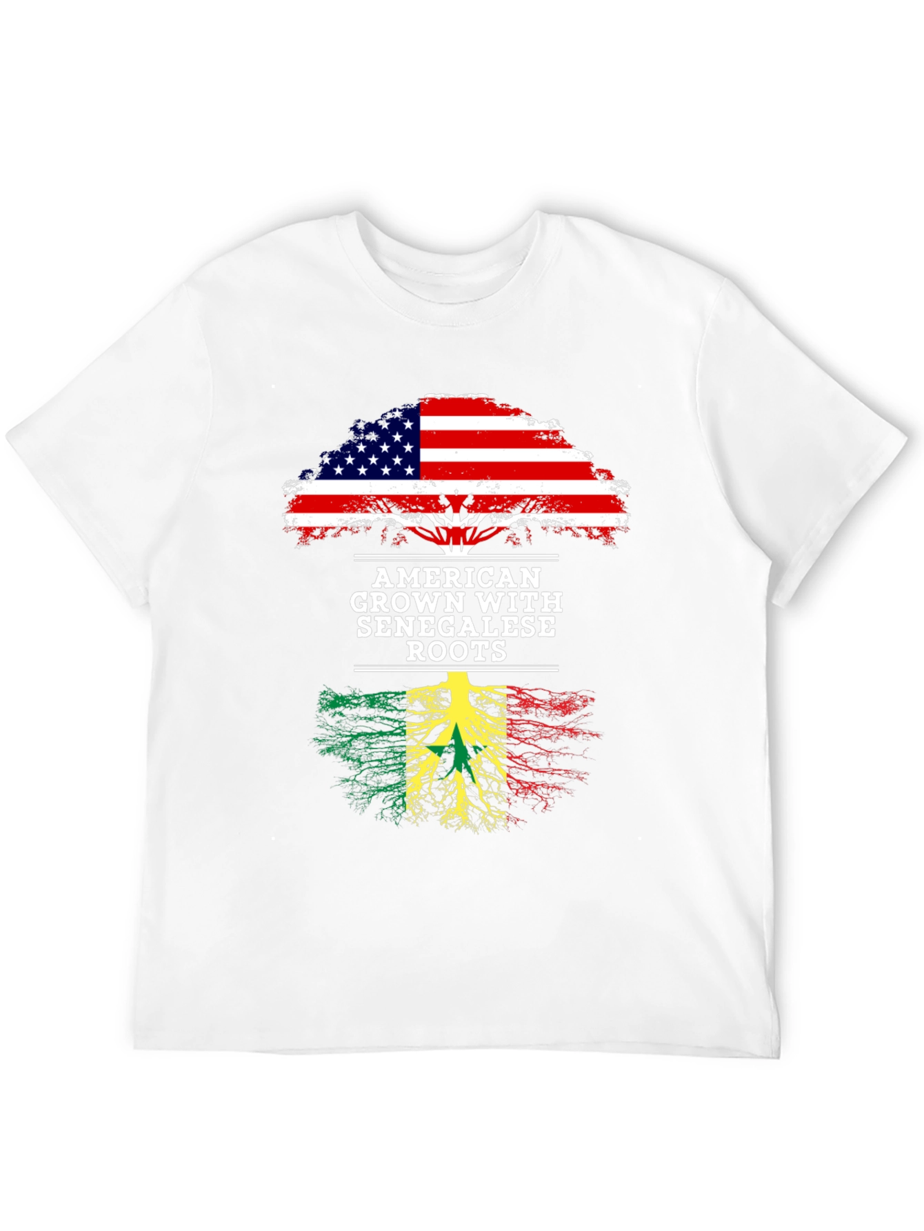 American Grown With Senegalese Roots T-Shirt