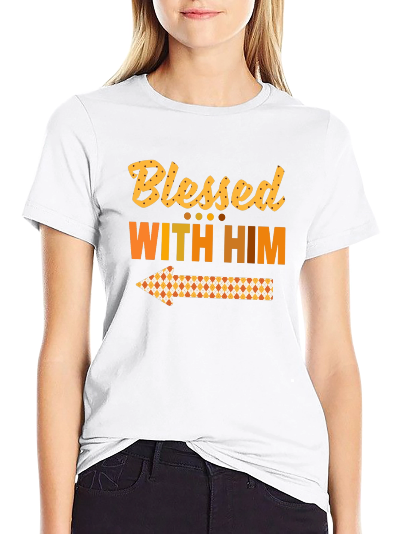 Blessed With Him T-Shirt
