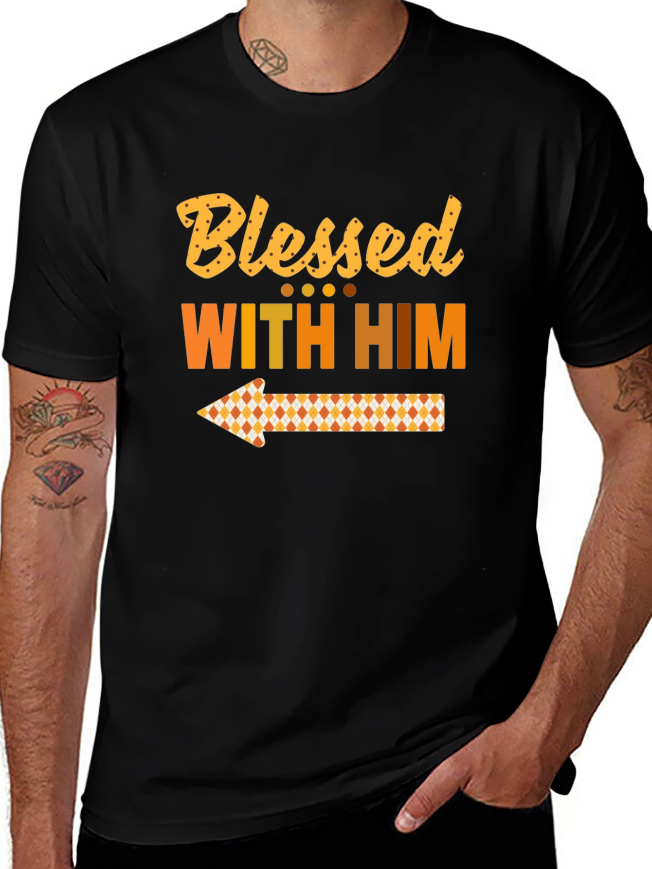 Blessed With Him T-Shirt
