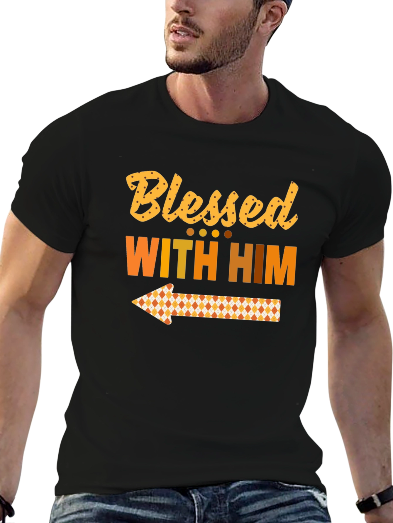 Blessed With Him T-Shirt