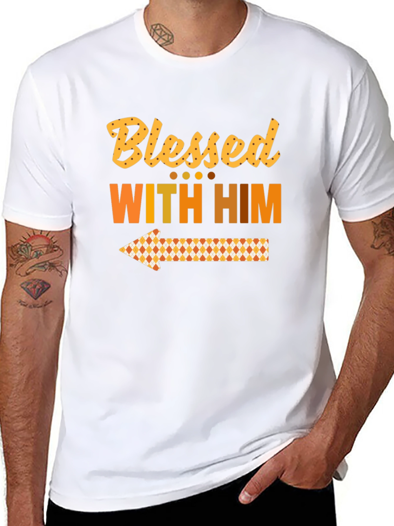 Blessed With Him T-Shirt