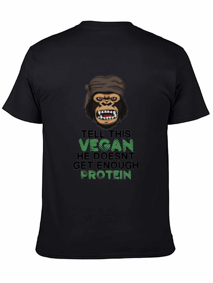 Vegan Gorilla T-Shirt: Enough Protein?