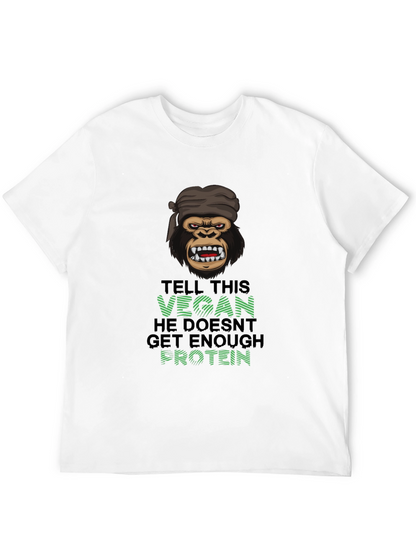 Vegan Gorilla T-Shirt: Enough Protein?