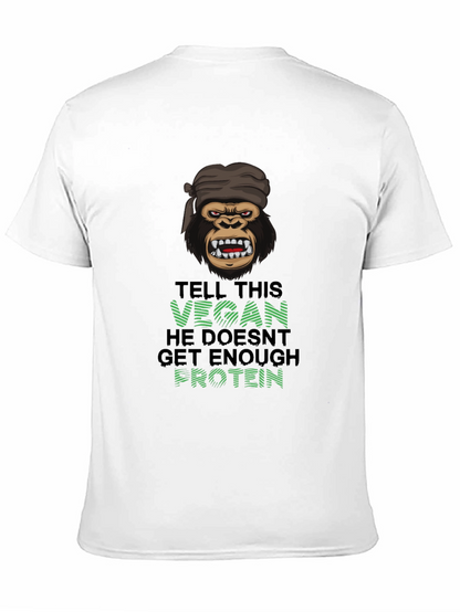Vegan Gorilla T-Shirt: Enough Protein?