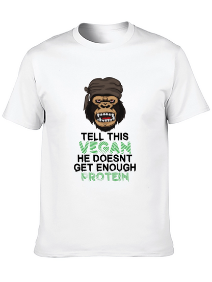Vegan Gorilla T-Shirt: Enough Protein?