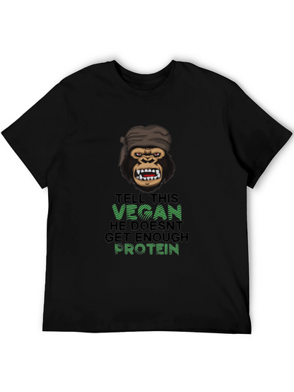 Vegan Gorilla T-Shirt: Enough Protein?