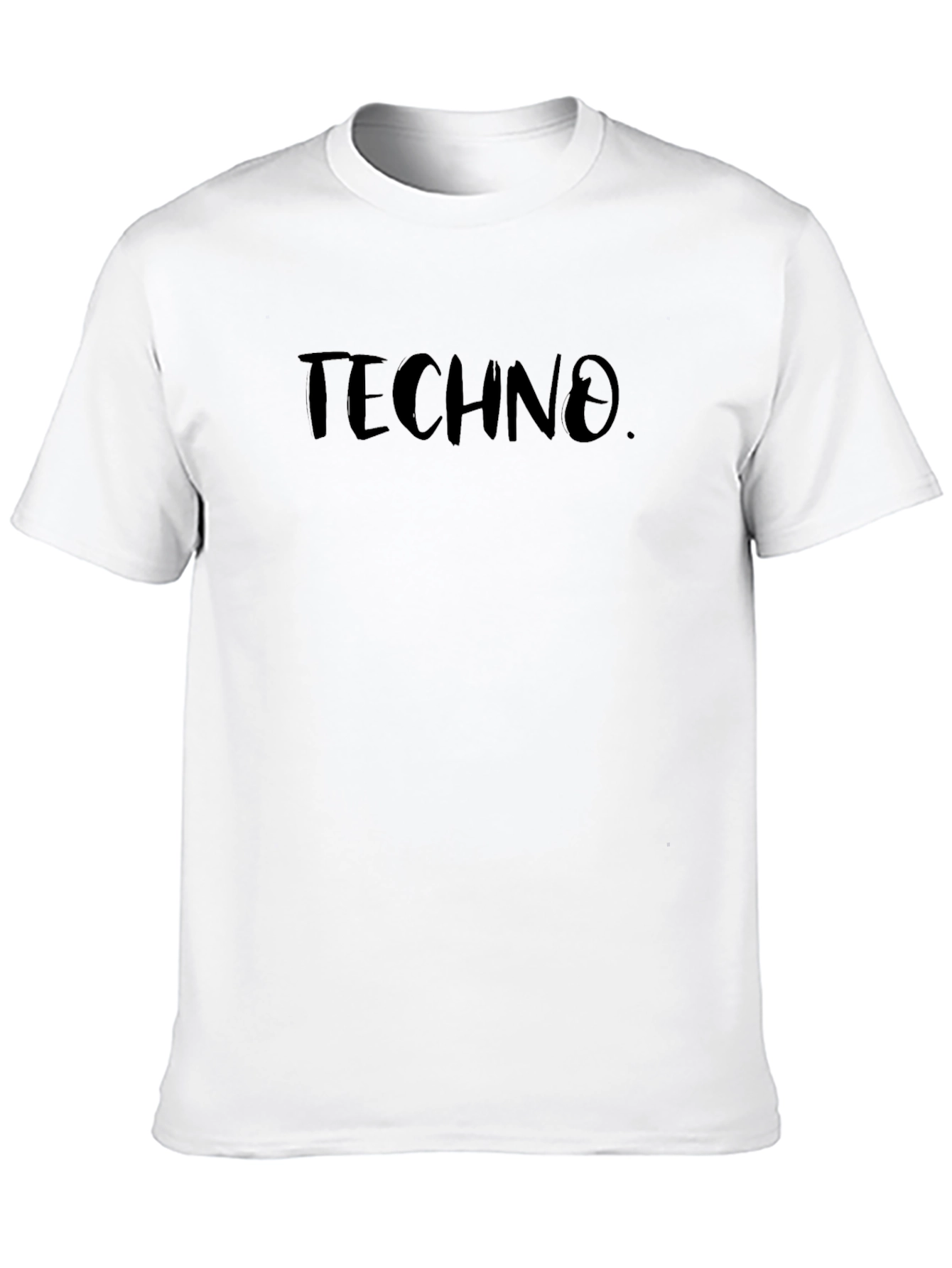 Techno Graphic T-Shirt - Classic Black Tee