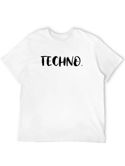 Techno Graphic T-Shirt - Classic Black Tee
