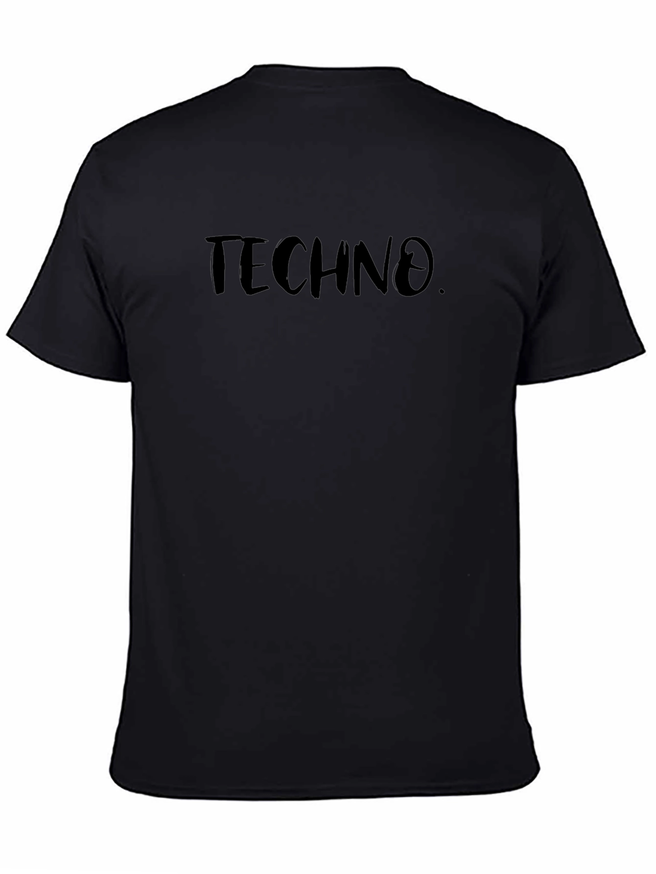 Techno Graphic T-Shirt - Classic Black Tee