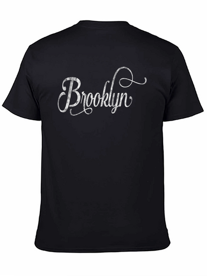 Brooklyn Graphic Tee - Mens Black T-Shirt