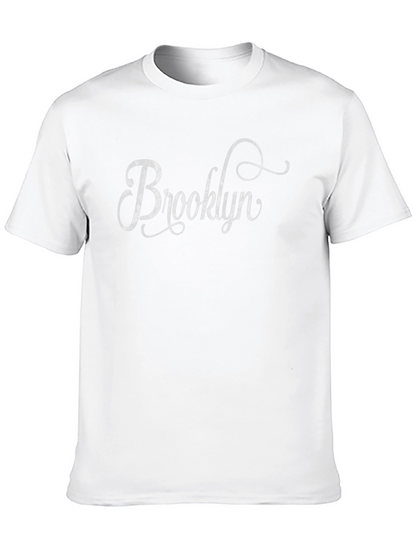Brooklyn Graphic Tee - Mens Black T-Shirt