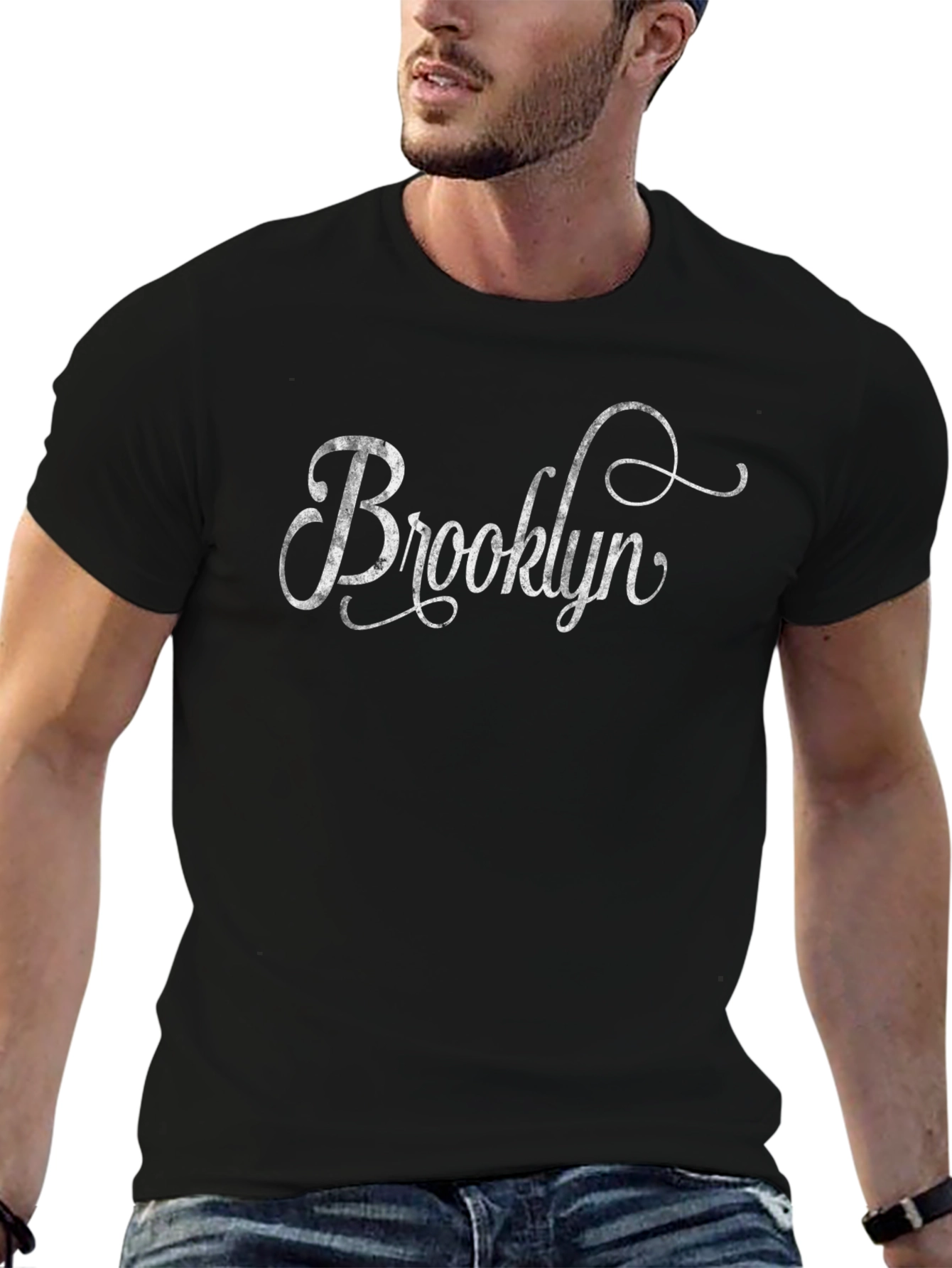 Brooklyn Graphic Tee - Mens Black T-Shirt