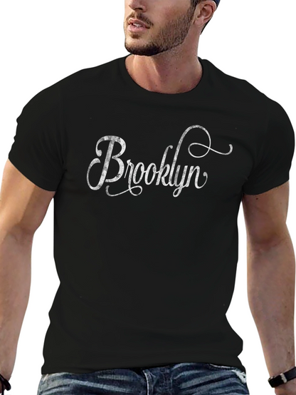 Brooklyn Graphic Tee - Mens Black T-Shirt