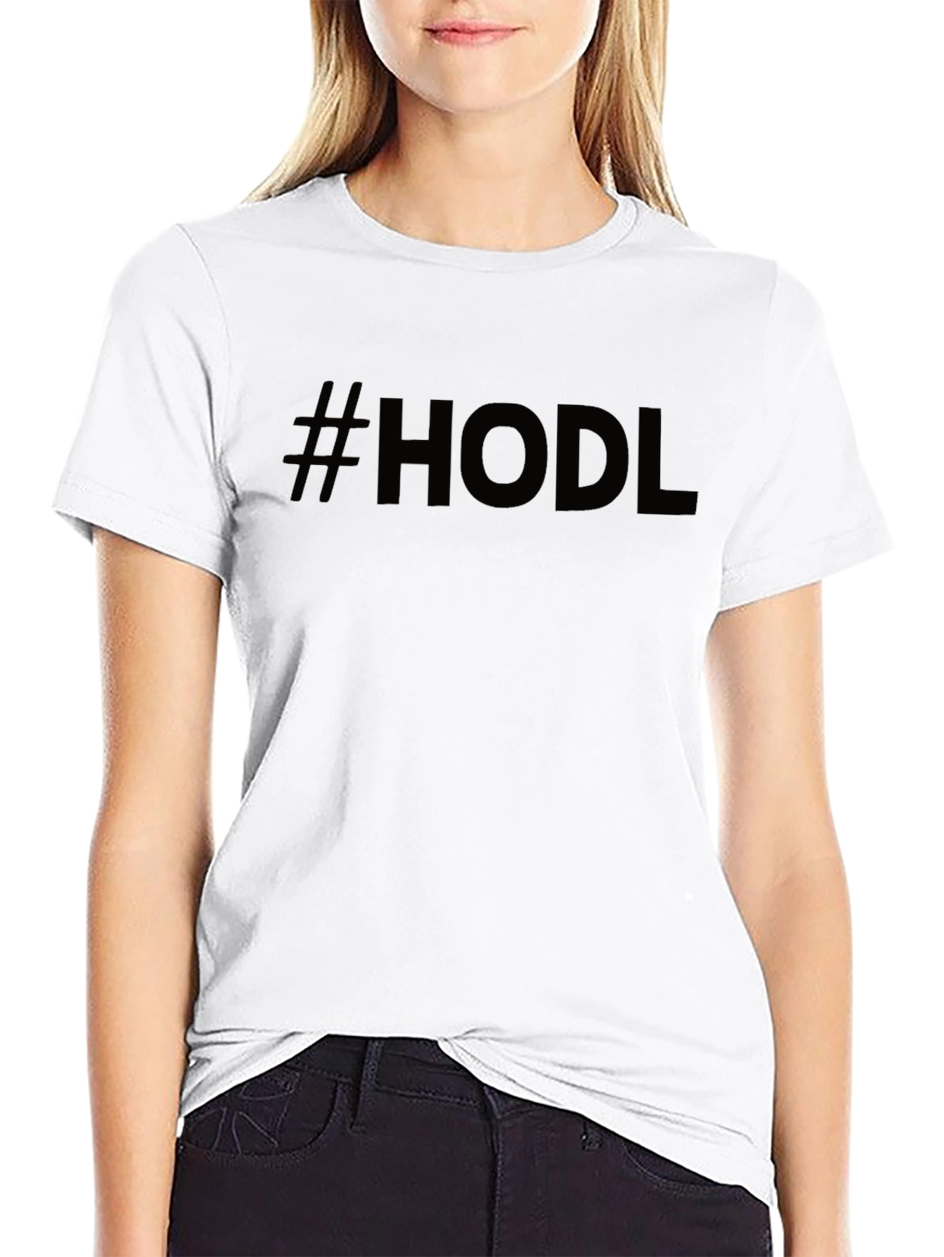 #HODL Crypto Investor Black T-Shirt