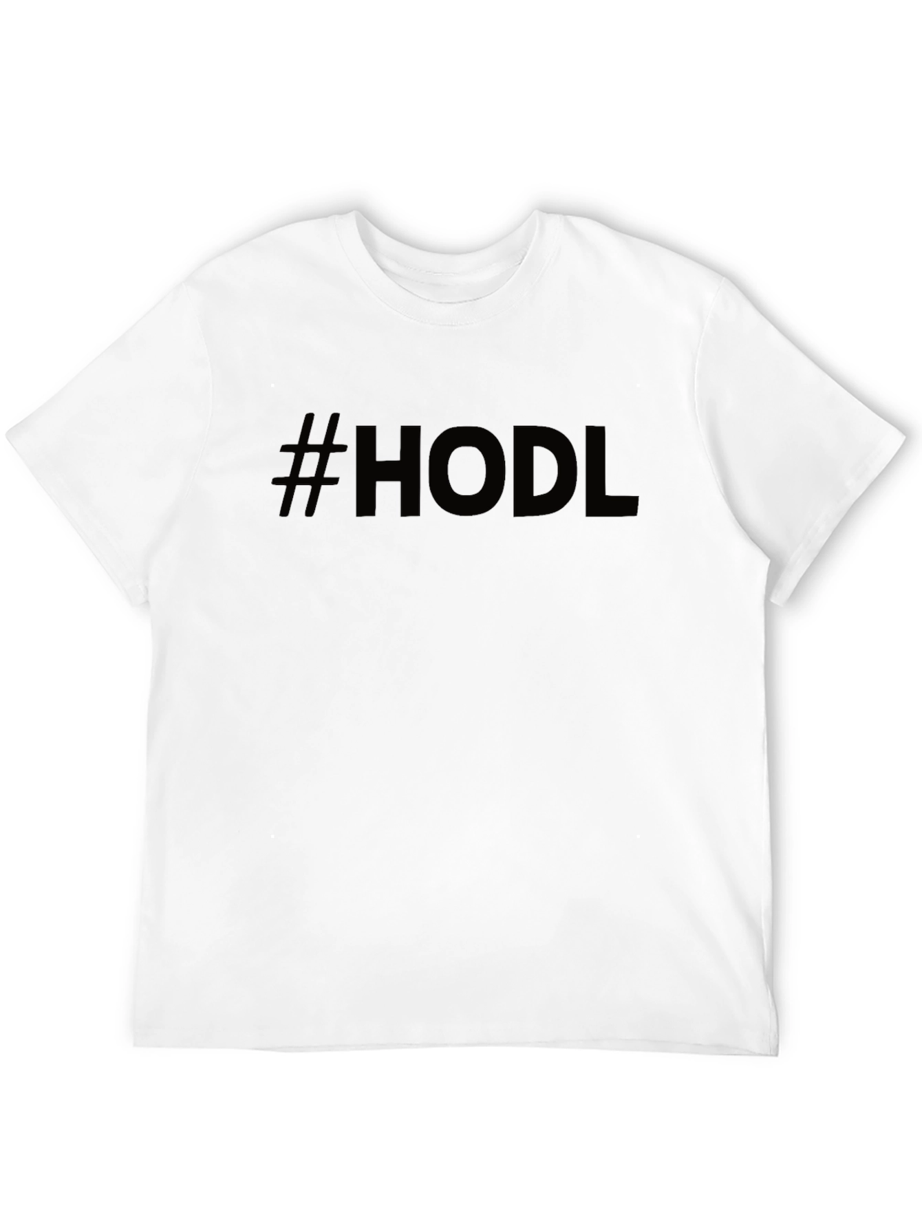 #HODL Crypto Investor Black T-Shirt