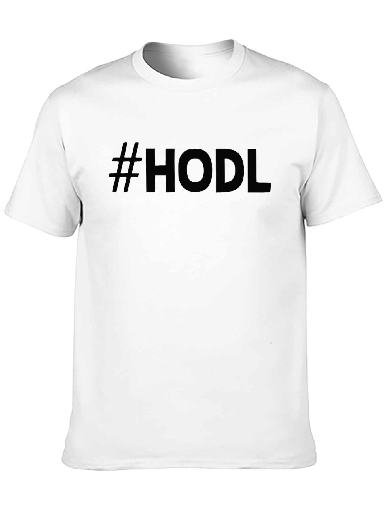 #HODL Crypto Investor Black T-Shirt