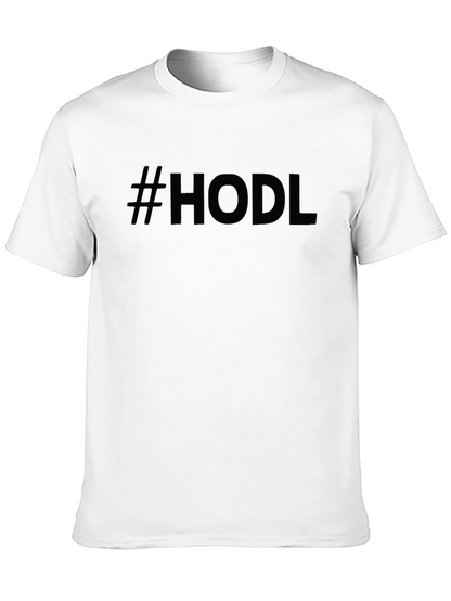 #HODL Crypto Investor Black T-Shirt