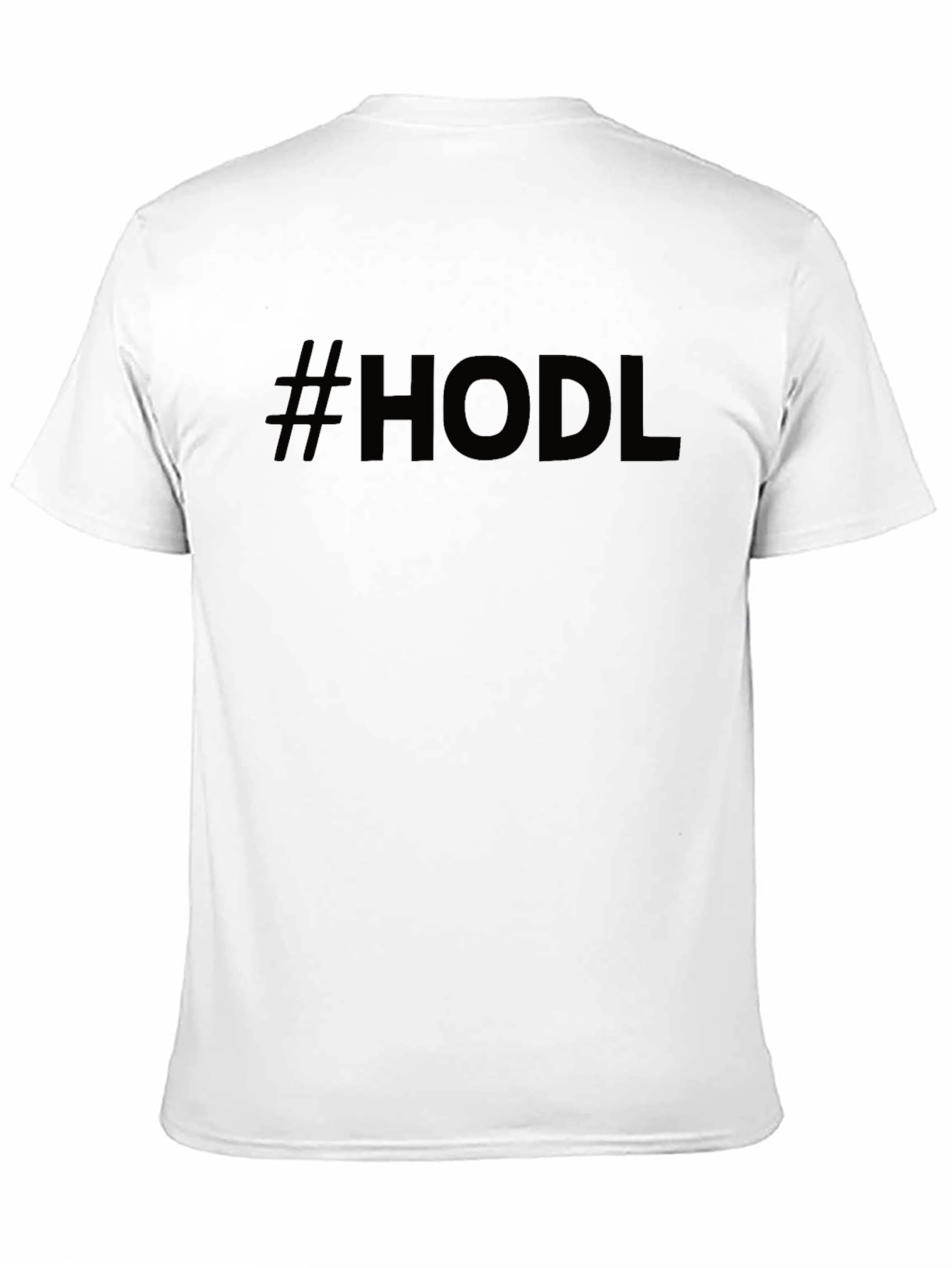 #HODL Crypto Investor Black T-Shirt