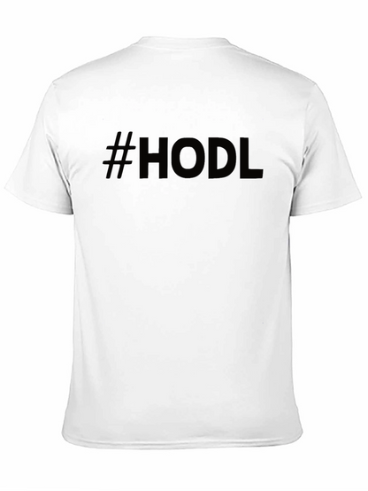 #HODL Crypto Investor Black T-Shirt