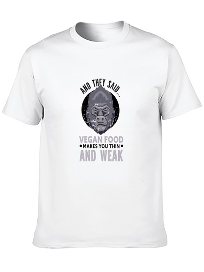 Vegan Gorilla T-Shirt: Strong Vegan Apparel