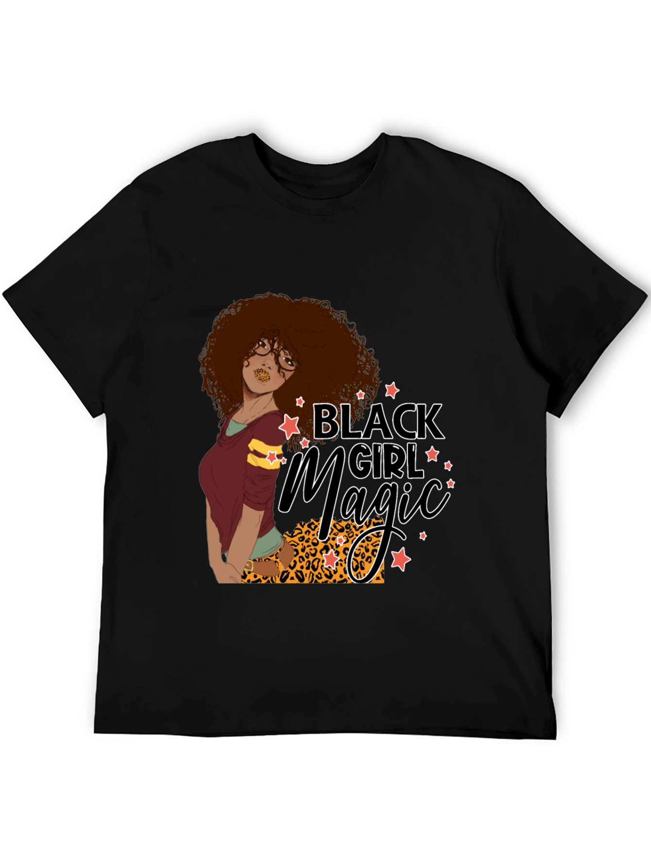 Black Girl Magic Graphic Tee - Stylish Comfort