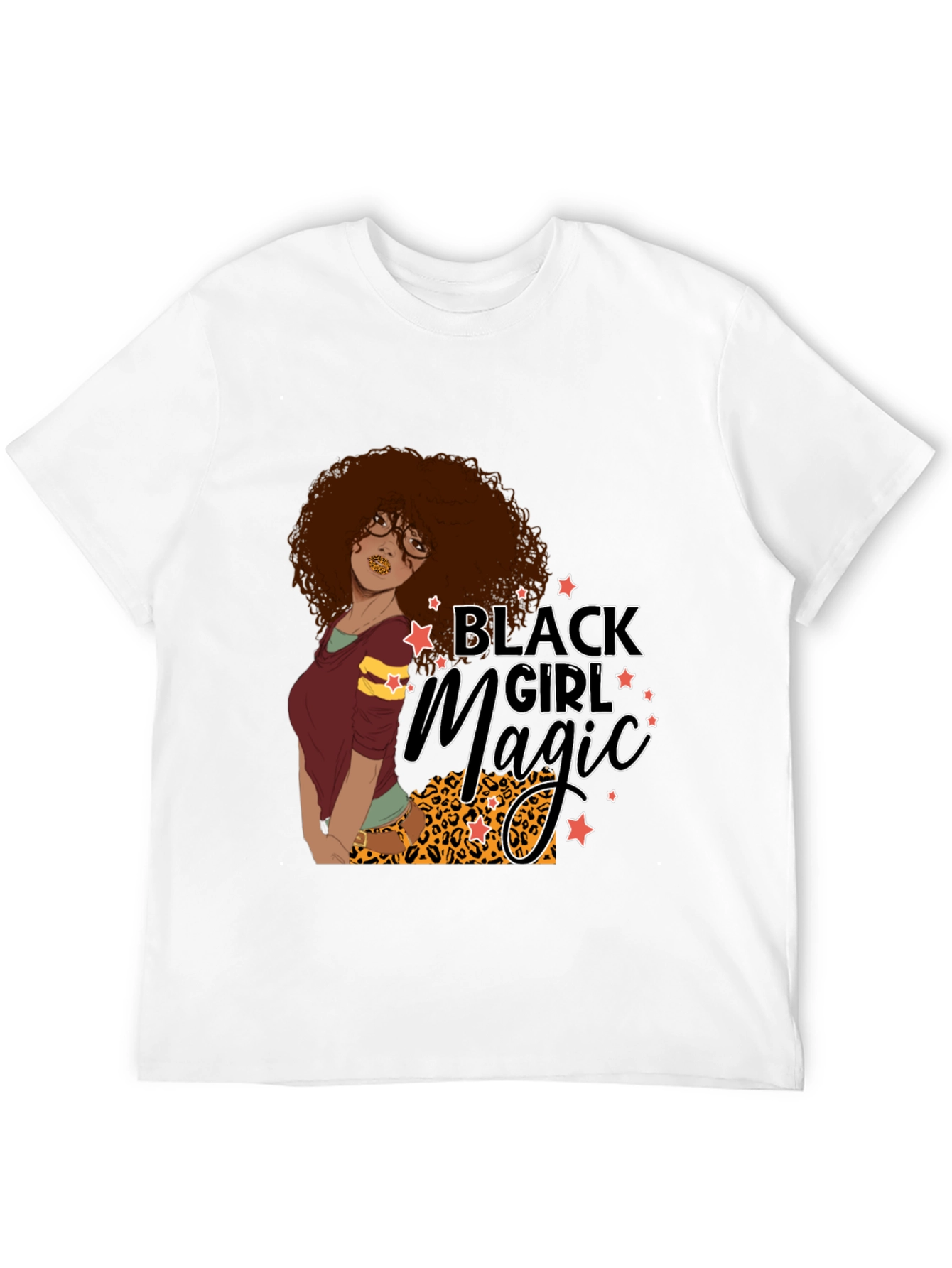 Black Girl Magic Graphic Tee - Stylish Comfort