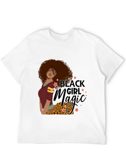 Black Girl Magic Graphic Tee - Stylish Comfort