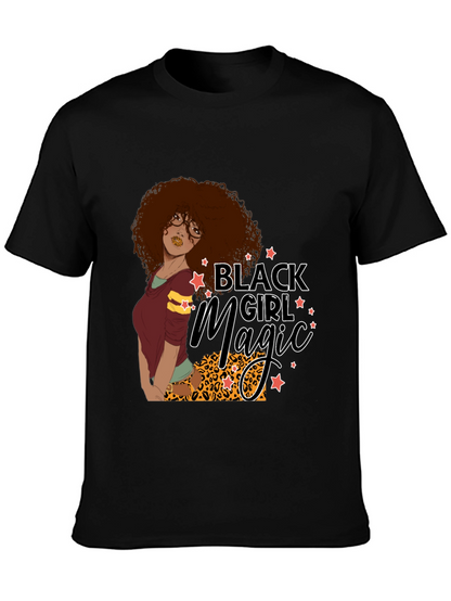 Black Girl Magic Graphic Tee - Stylish Comfort
