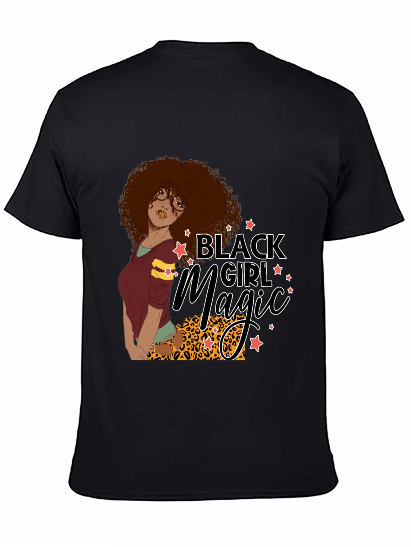 Black Girl Magic Graphic Tee - Stylish Comfort