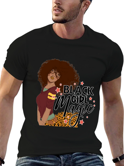 Black Girl Magic Graphic Tee - Stylish Comfort