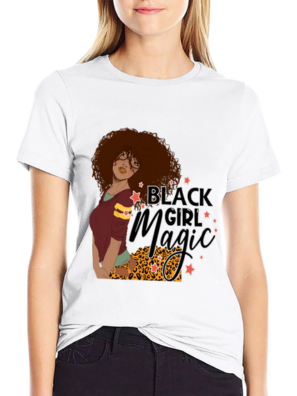 Black Girl Magic Graphic Tee - Stylish Comfort