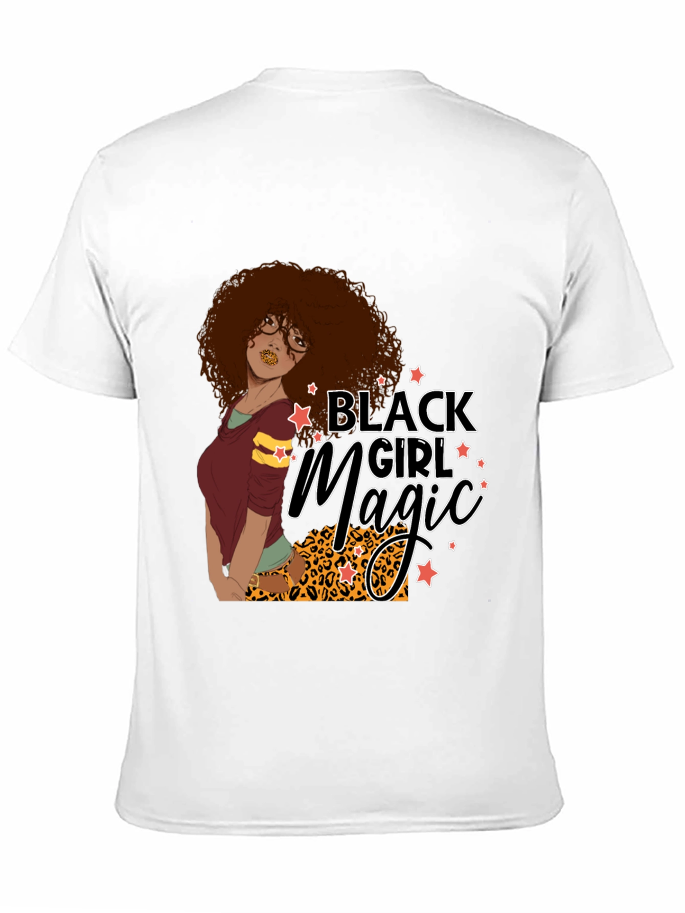 Black Girl Magic Graphic Tee - Stylish Comfort