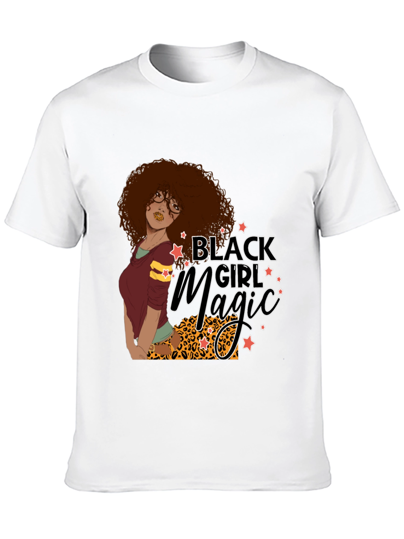 Black Girl Magic Graphic Tee - Stylish Comfort